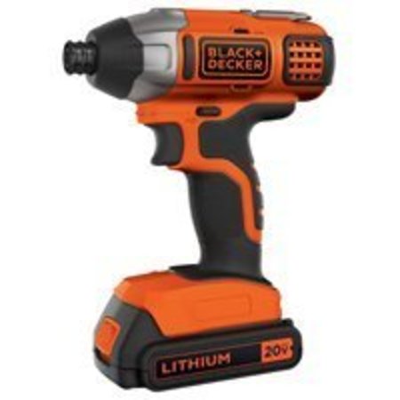 BLACK & DECKER DRIVER IMPACT LITHIUM 20V BDCI20C